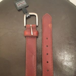 Brown Leather belt size 32